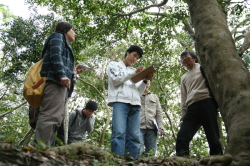 農林学教育コースの実習風景