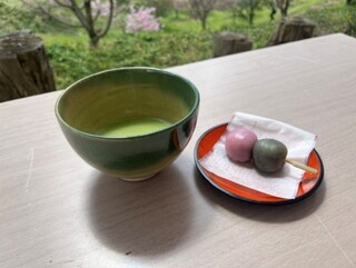 お茶席